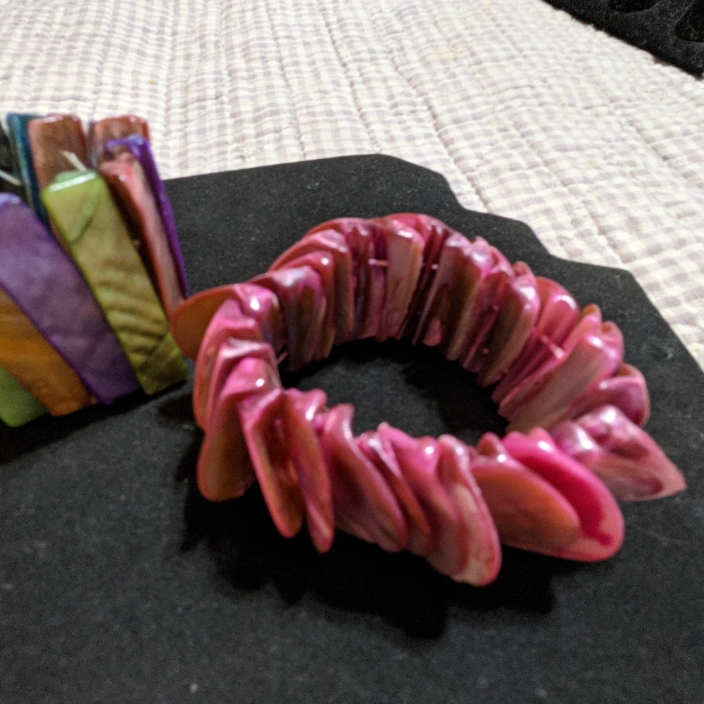 Shell coral bracelets 4 - Picture 5 of 9